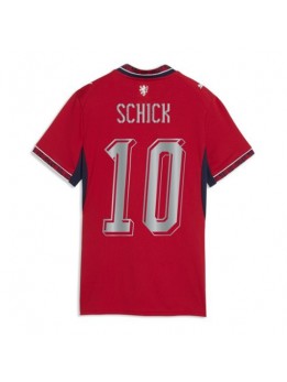 Ženski Nogometna dresi replika Češka Patrik Schick #10 Domači SP 2026 Kratek rokav